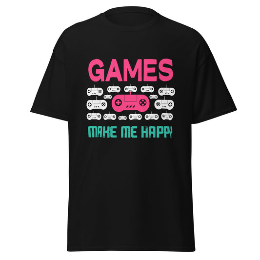 Games Make Me Happy Men's Classic Tee