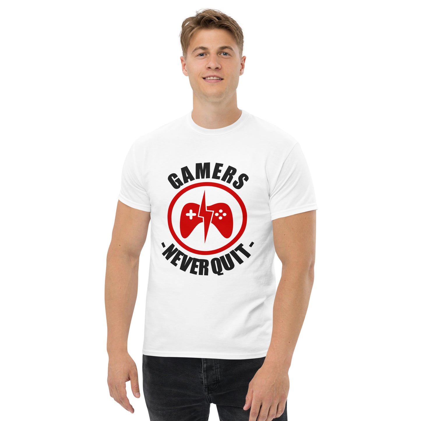 Gamers Never Quit Men's Classic Tee