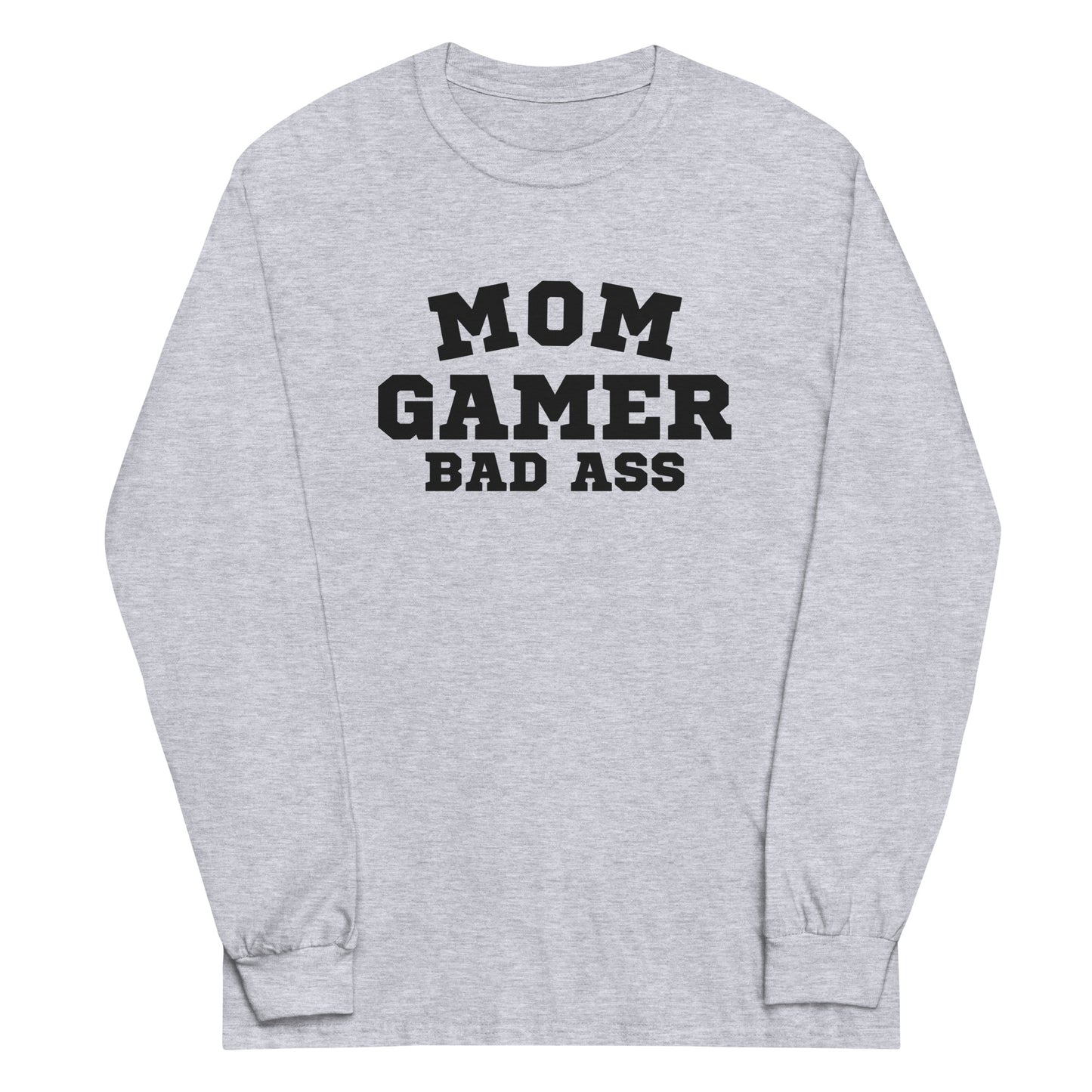 Mom Gamer Badass Men’s Long Sleeve Shirt