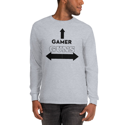 Gamer Guns Men’s Long Sleeve Shirt