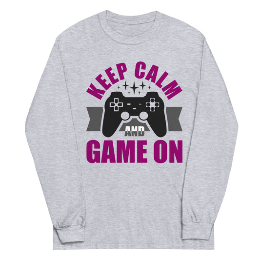 Keep Calm Men’s Long Sleeve Shirt