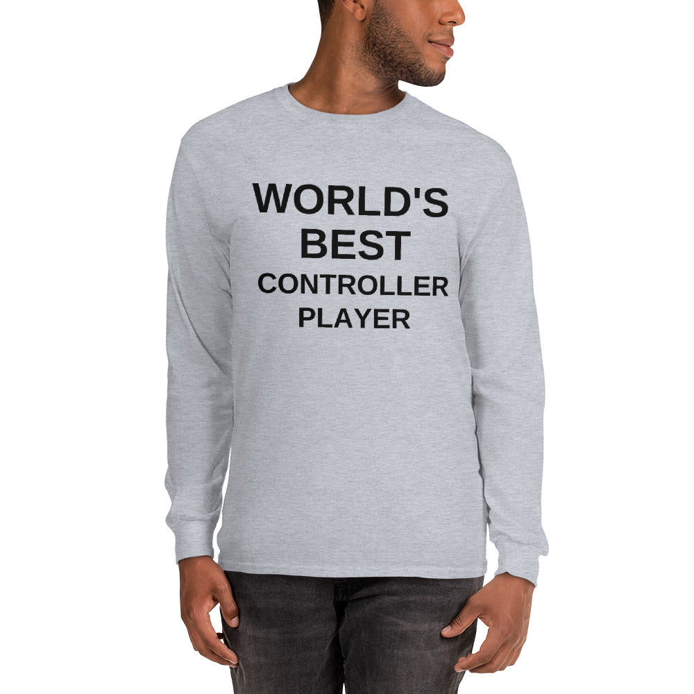 World's Best Controller Player Men’s Long Sleeve Shirt