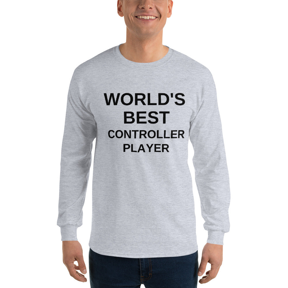 World's Best Controller Player Men’s Long Sleeve Shirt