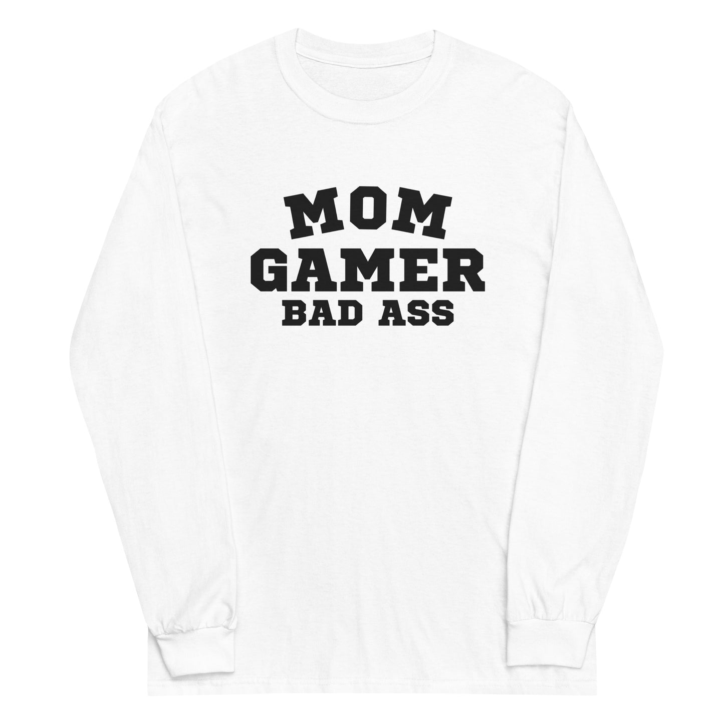 Mom Gamer Badass Men’s Long Sleeve Shirt