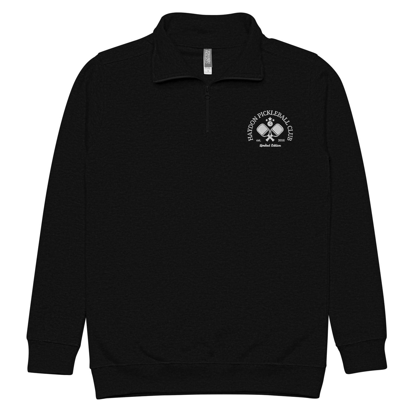 Custom fleece pullover