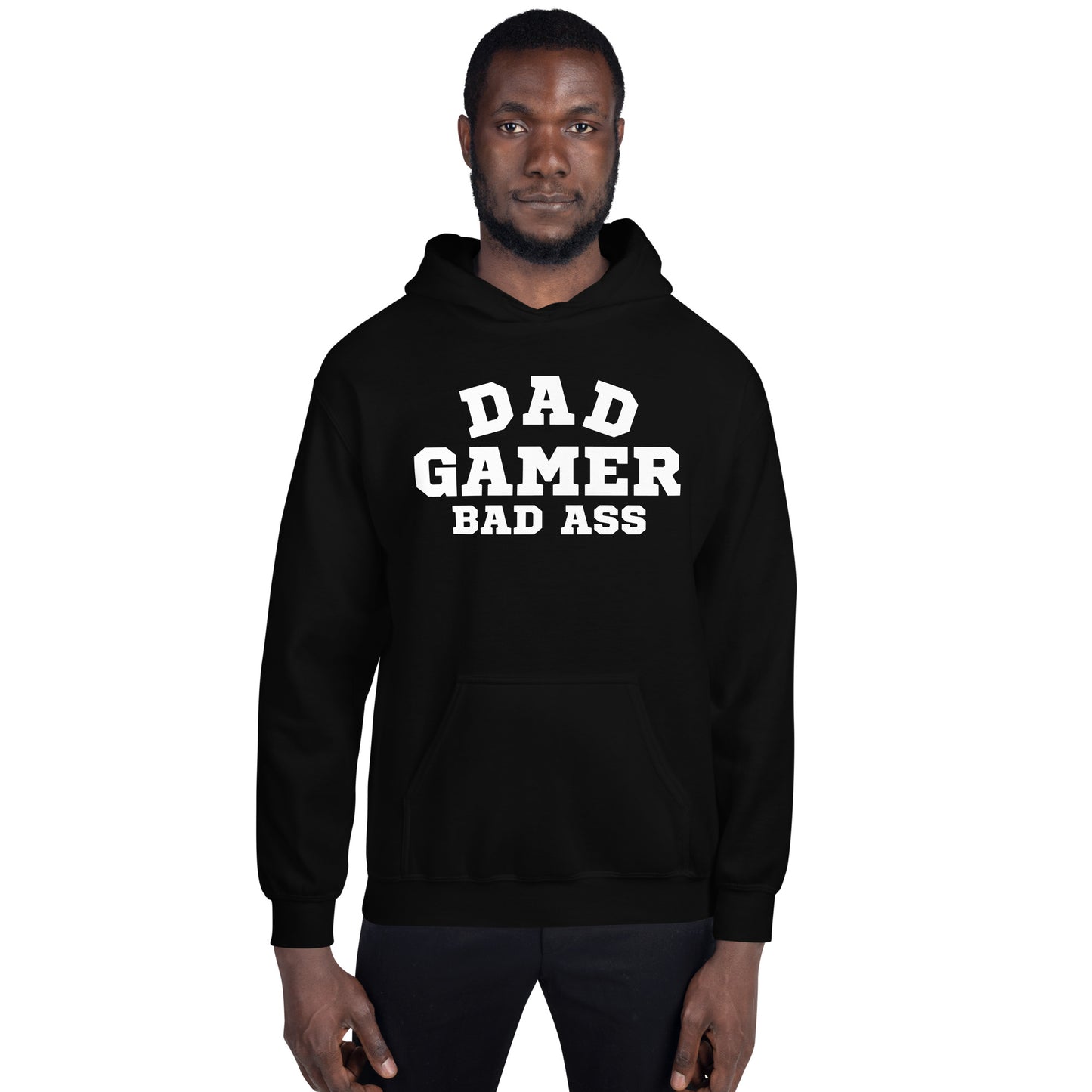 Dad Gamer Badass Unisex Hoodie