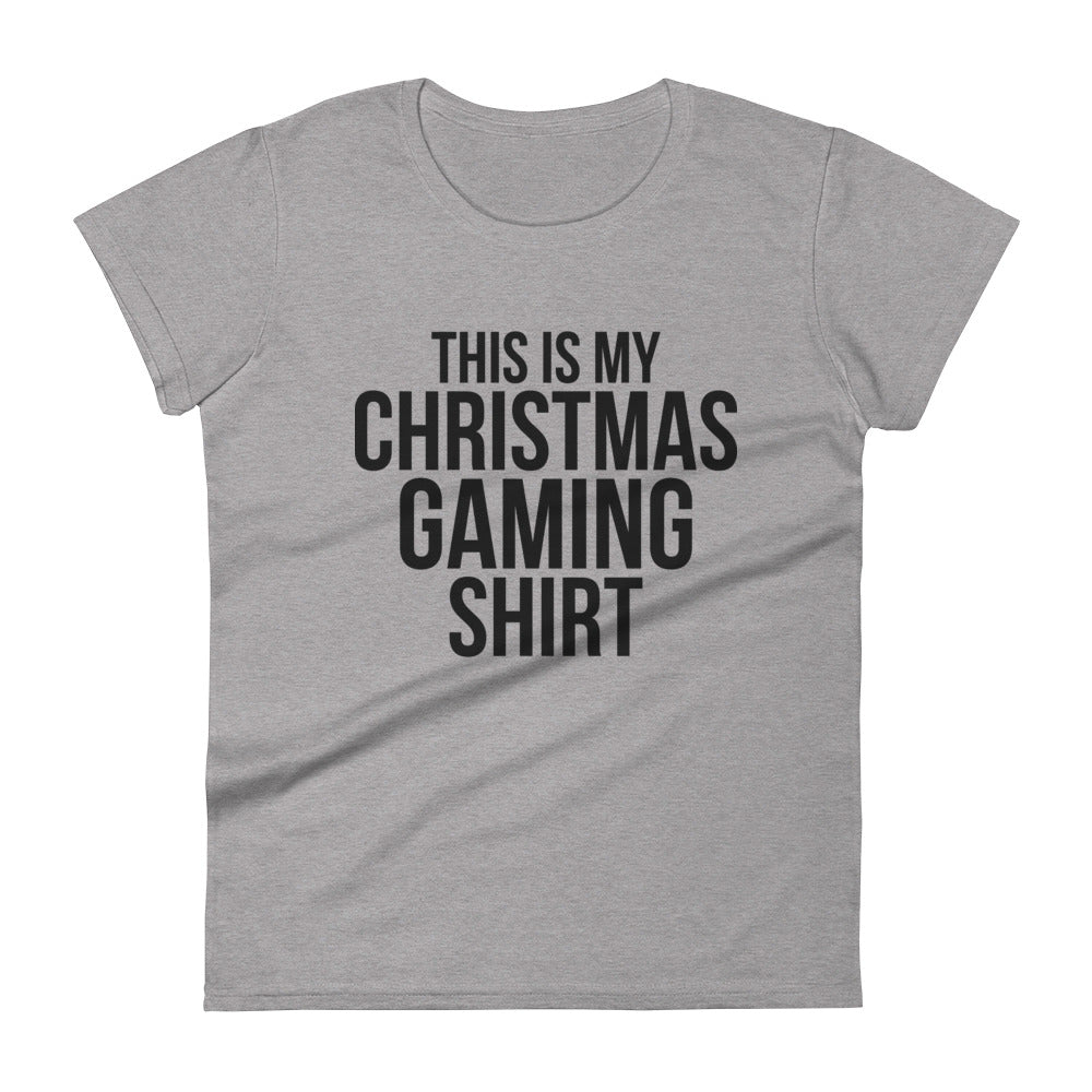 Christmas Gaming Women's Fashion Fit T-Shirt