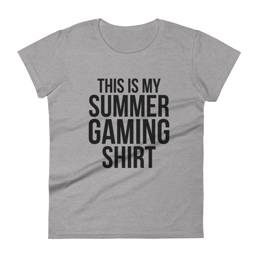 Summer Gaming Women's Fashion Fit T-Shirt