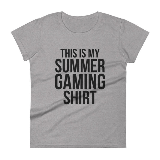 Summer Gaming Women's Fashion Fit T-Shirt