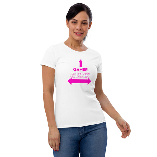 Gamer Guns Women's Fashion Fit T-Shirt