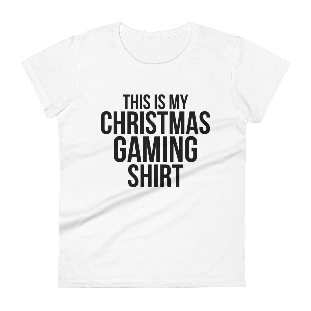 Christmas Gaming Women's Fashion Fit T-Shirt