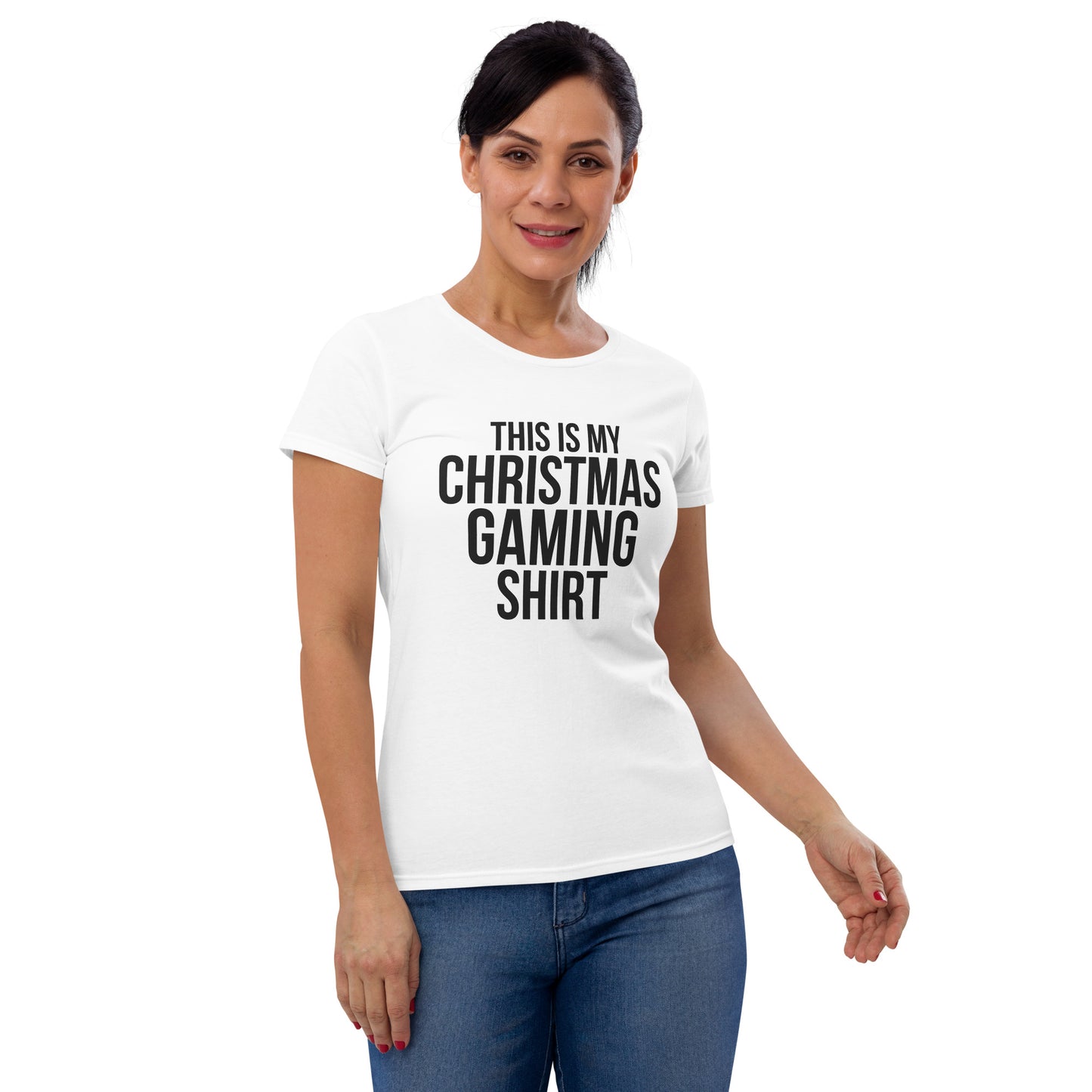 Christmas Gaming Women's Fashion Fit T-Shirt