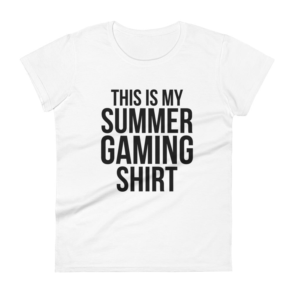 Summer Gaming Women's Fashion Fit T-Shirt